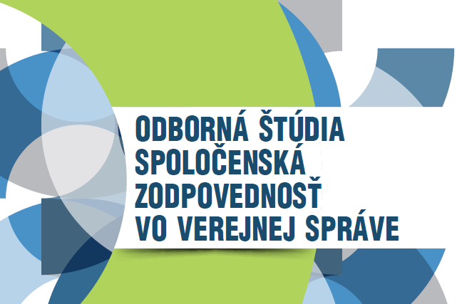 Odborná štúdia Spoločenská zodpovednosť vo verejnej správe