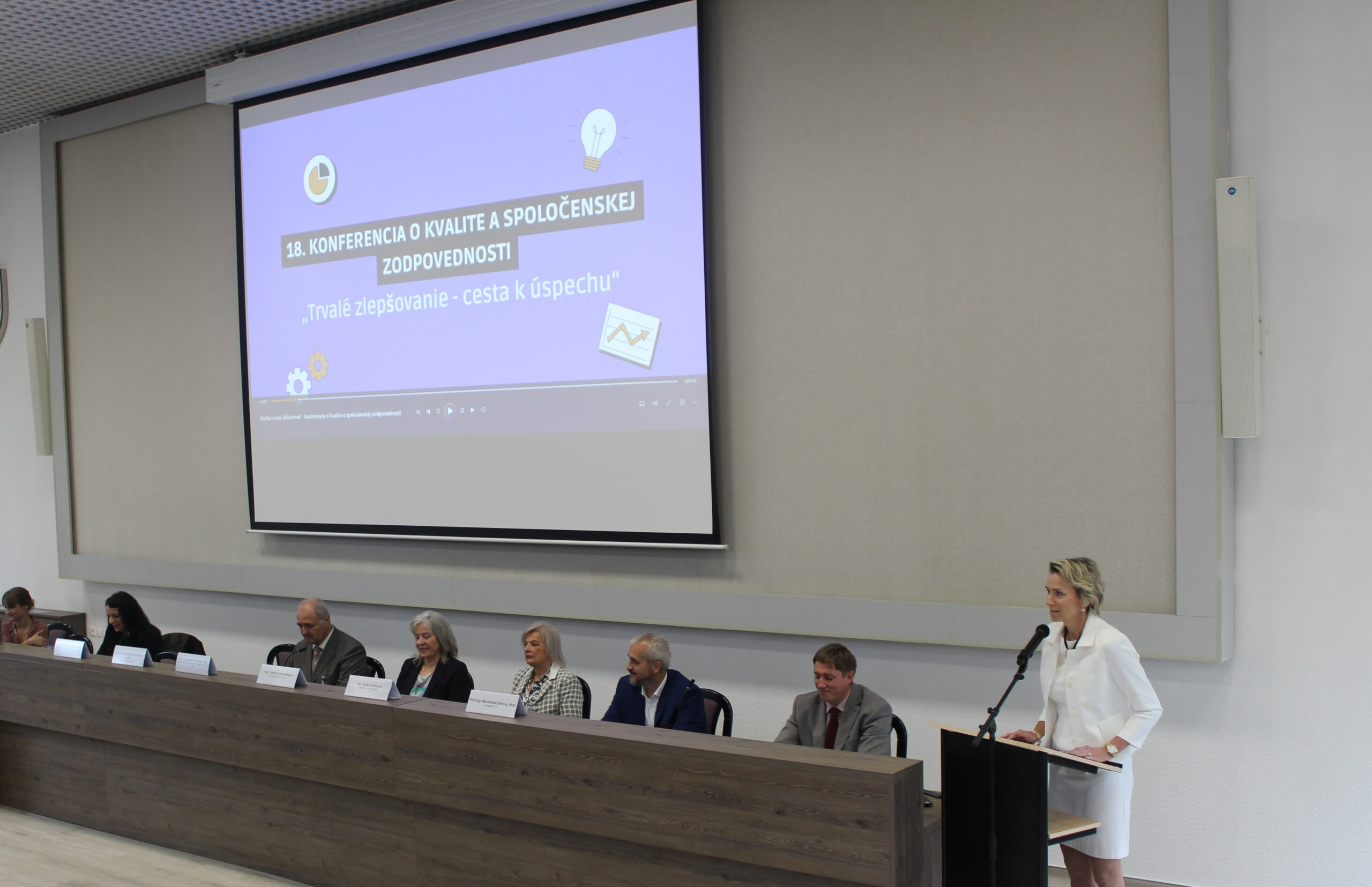 Zrealizovali sme 18. konferenciu o kvalite a spoločenskej zodpovednosti
