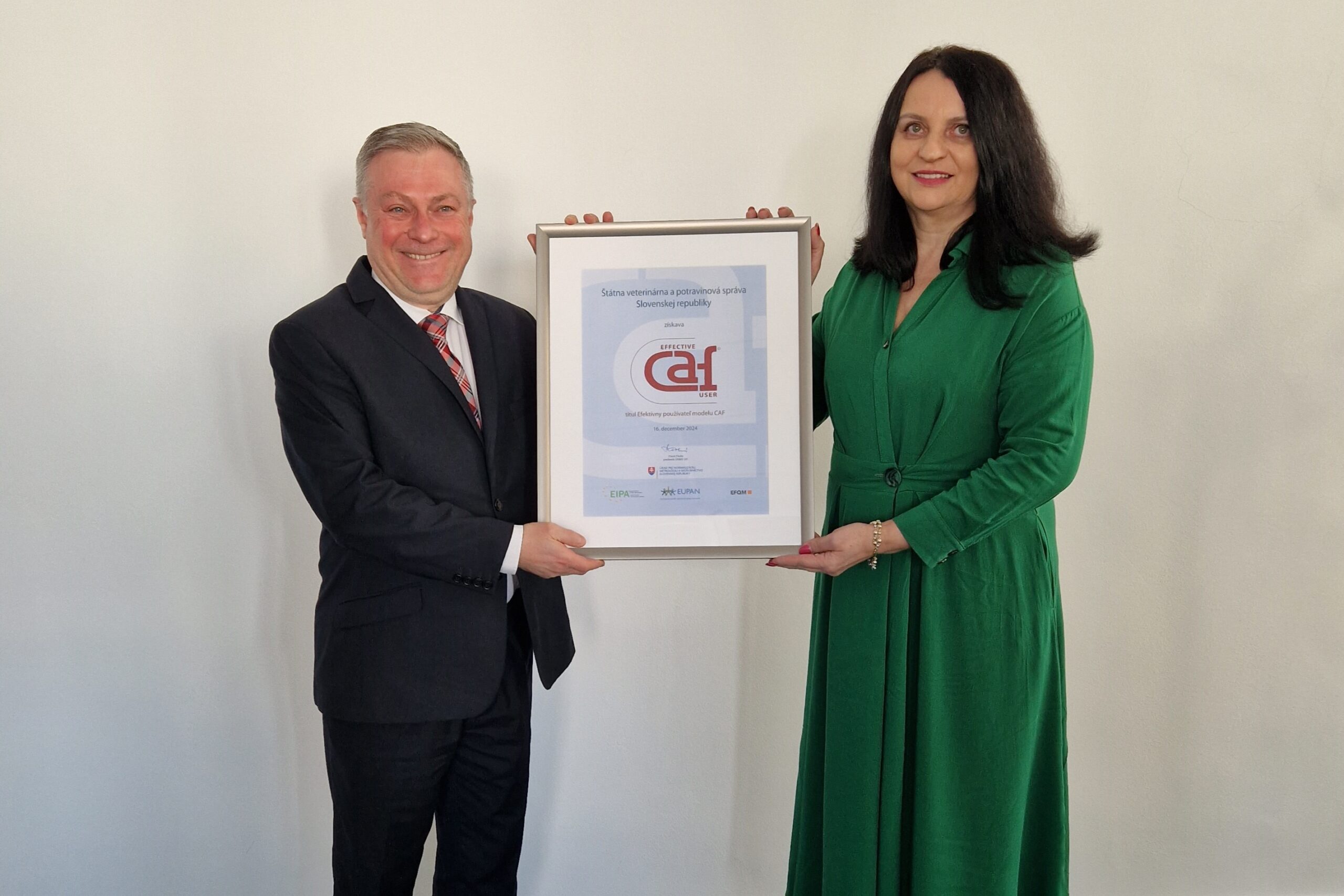 Cieľom Štátnej veterinárnej a potravinovej správy Slovenskej republiky je neustále sa zlepšovať